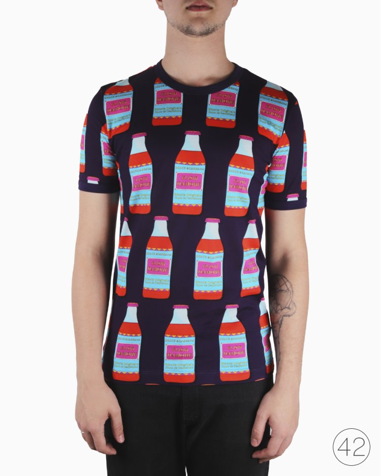 Camiseta Dolce & Gabbana Original Estampada Masculina